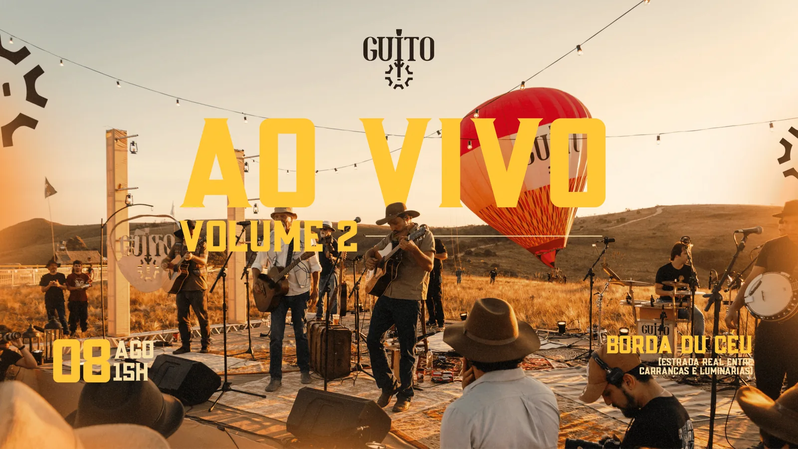 Guito ao Vivo Vol.2 — Borda Du Céu